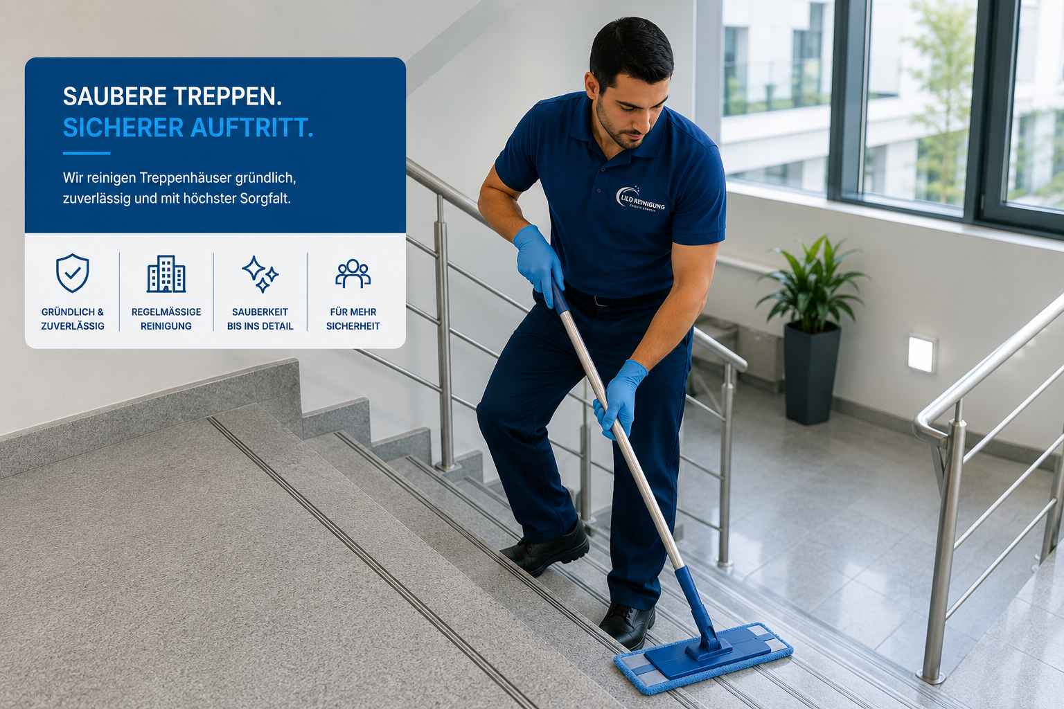 Treppenhausreinigung